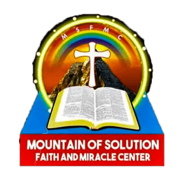 Mountain of Solution Faith and Miracle Center Logo