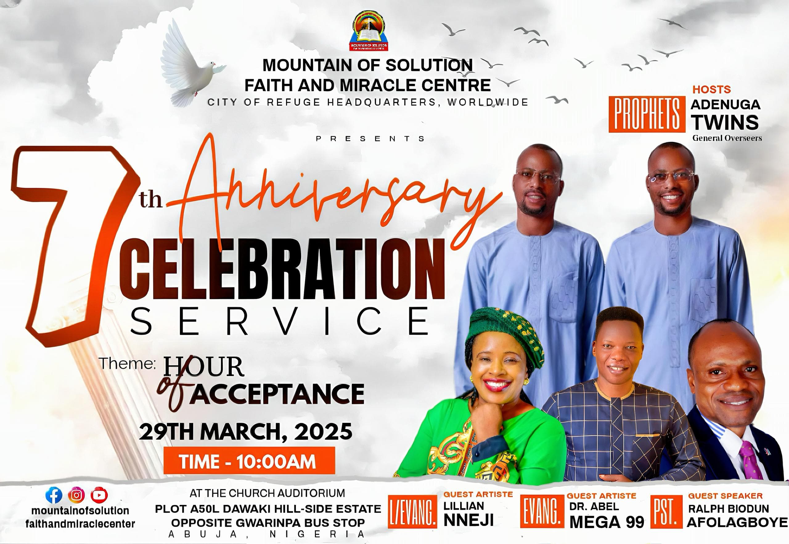 7th Church Anniversary Celebration